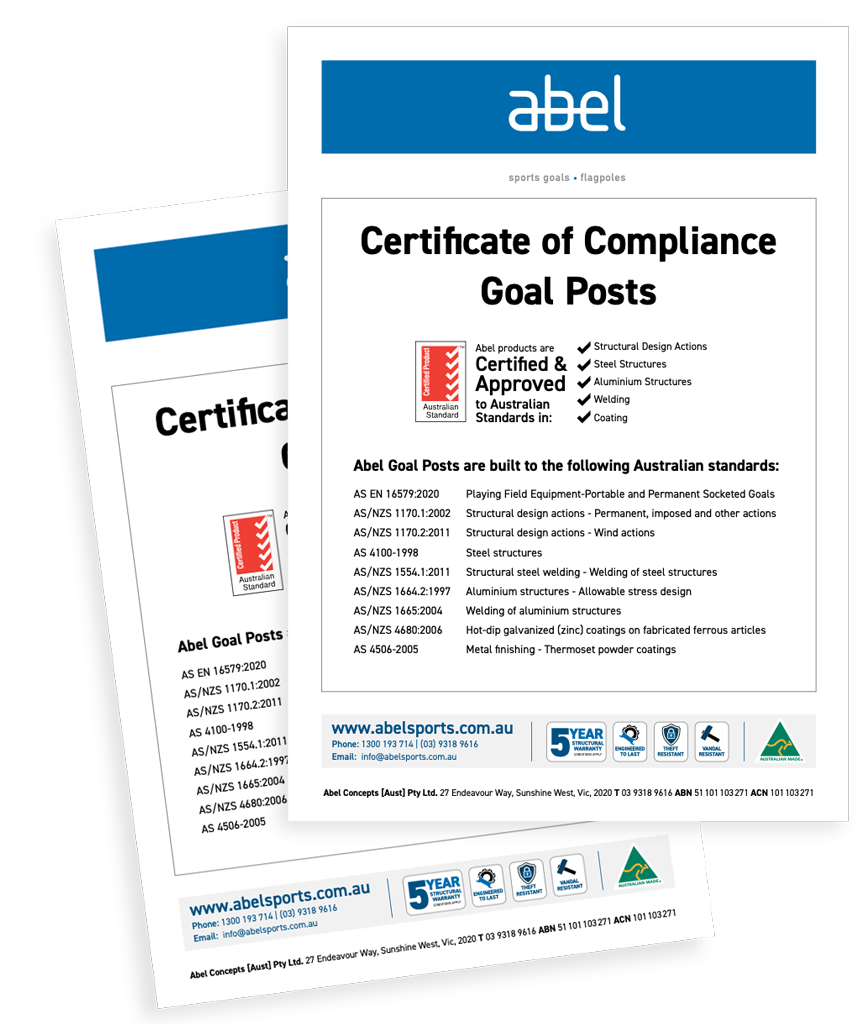 Australian Standards Approved