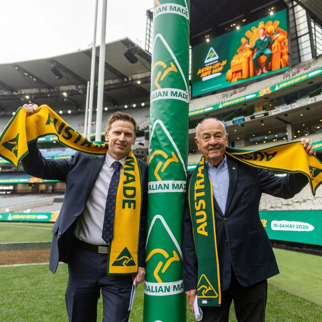 Abel Sports Kicks Off National Australian Made Campaign at the MCG